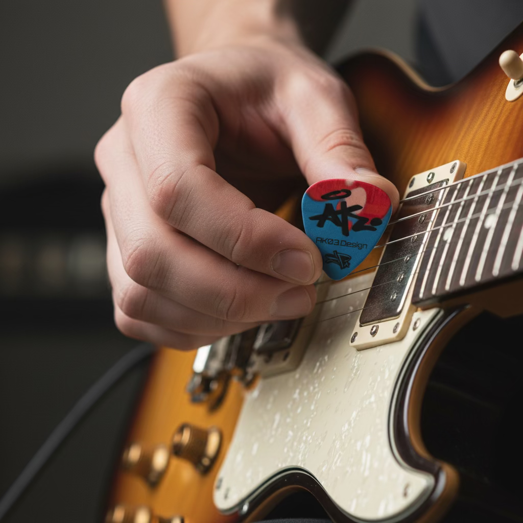 SickPicks Magnetic Guitar Picks (Pack of 3) - AK03.Design Collection
